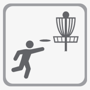 Disc Golf Also Informally Called Frisbee Golf Is Played - Disc Golf Sticker