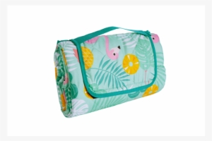 Picnic Blanket, Flamingo Print - Couverture Pique Nique Lidl