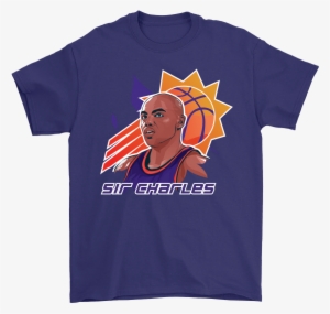 Gildan Mens T-shirt / Purple / S Sir Charles Barkley - Star Wars Picard Shirt