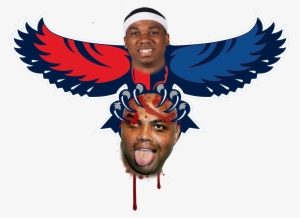 Mfw I Find This Old Photoshop Of Hassan Hawkside Ripping - Atlanta Hawks Logo 2018
