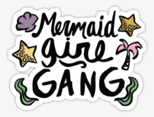 Mermaid Girl Gang Tumblr Ariel Ocean Beach Girly Print - Ocean Beach Imagenes Tumblr Mermaid