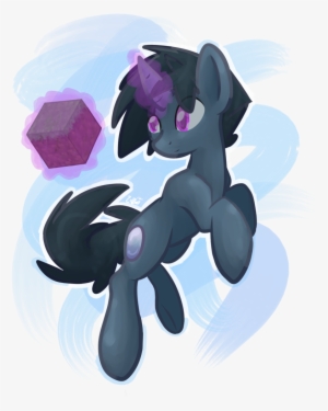 Zyllia, Enderman, Enderpony, Floating, Minecraft, Minecraft - Gift
