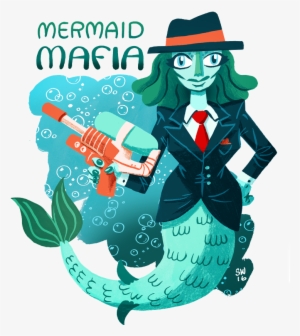 Mermaid Mafia T-shirt Custom
