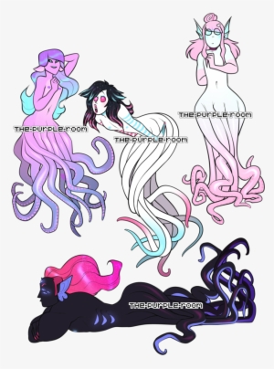 Banner Designs For Garbagekitten The Purple Room Swimming - Mermaid Aesthetic Transparent