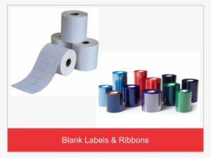 Black Labels Ribbons - Barcode Ribbons