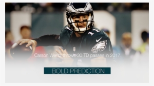 Carson Wentz Throws 30 Td Passes In - College Ice Hockey