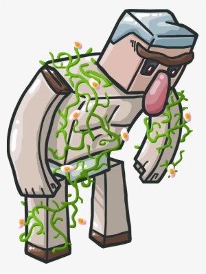 Iron Golem By Rezuaq On Deviantart - Minecraft Cartoon Iron Golem