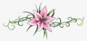 Divider - Lily Tattoo Designs