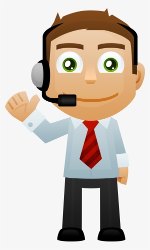 Tech-suppot - Technical Support In Cartoon