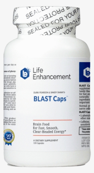 Blast Caps W/phenylalanine & Other Cofactors - Life Enhancement One Per Meal Radical Shield 84 Caps