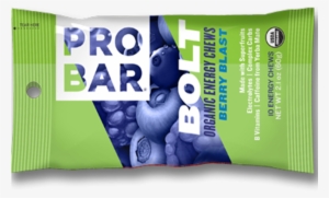 Probar Bolt Chews - Pro Bar Bolt - Organic Energy Chews Berry Blast 12