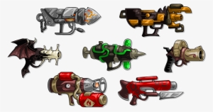 Clipart Gun Flamethrower - Digital Art