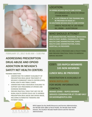 Opioid Flyer Draft 2 - Prescription Drug Abuse