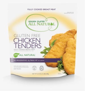Gluten Free Chicken Tenders - Golden Platter All Natural Chicken Tenders, Gluten