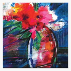 Floral Fantasy - Artist Lane Fantasy 5 By Kathy Morton Stanion Painting