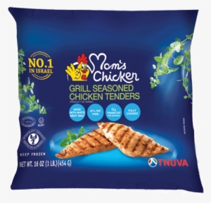 Grill Seasoned Chicken Tenders - Moms Chicken Chicken Tenders, Sesame Breaded - 16 Oz