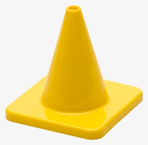 Traffic Cone 100mm Yellow Plain - Dual Gassen Schweiz