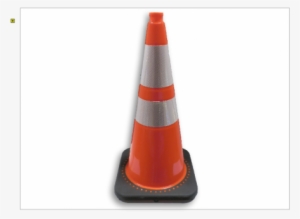 Traffic Cone W/6” Ref Collar 28” - Beacon