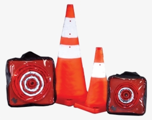 Collapsible Traffic Cones - Still Life Photography