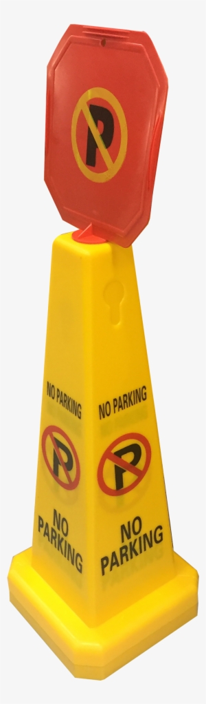 30″ Triangle Traffic Cone-“no Parking” - No Parking Cone