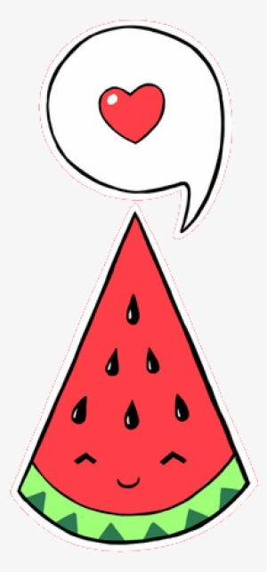 Fab Tumblr Transparent - Cute Draw Watermelon