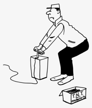 Computer Icons Black And Black And White Stock - Arms Tnt Dynamite