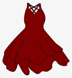 Fancy Dress Clipart At Getdrawings Com Free - Black Dress Clip Art