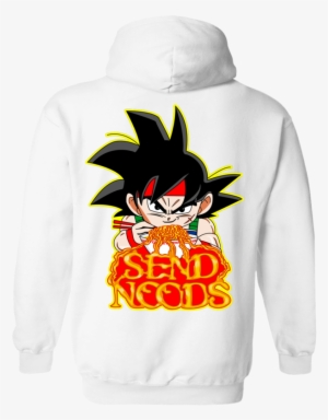 Bardock Send Noods Hoodie *back Print Only*