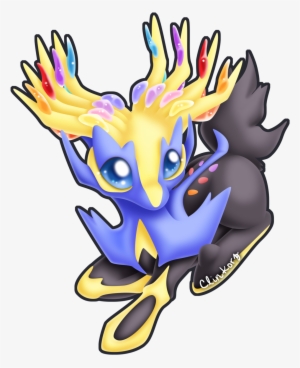 Did A Vote On My Fb Page And Xerneas Was Chosen To - Painting