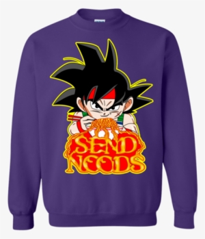 Bardock Send Noods Crewneck Sweater - Send Noods Dragonball