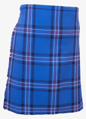 Blue Tartan Kilt - Kilt Png