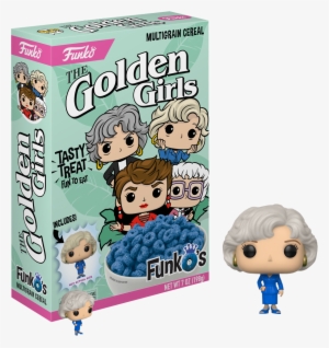 The Golden Girls Funko's Cereal With Pocket Pop Vinyl - Golden Girls Cereal