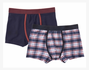 Men's Boxer Briefs, Navy/plaid