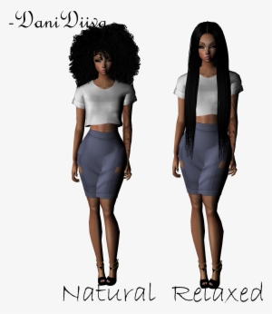 Natural And Relaxed - Imvu Natural Hair