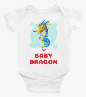 Baby Dragon Chinese Horoscope Baby Infant Bodysuit - Little Dragon Flies In The Sun [book]