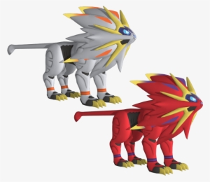 Download Zip Archive - Model Pokemon Solgaleo