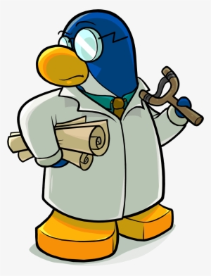 Gary With Slingshot - Club Penguin