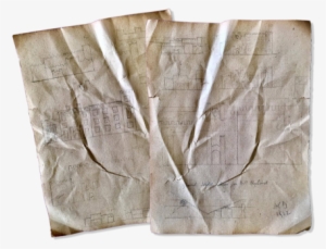 The 2 Pages Of Design Sketches Drawn By Arthur Conan - Glasshayes House Conan Doyle