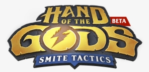 Logo Hand Of The Gods Beta - Hand Of The Gods Smite Tactics Logo