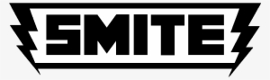 Black And White - Smite Logo Black And White