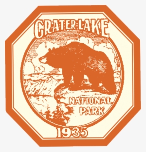 Crater Lake National Park Vintage - Vintage National Park Ranger Logo