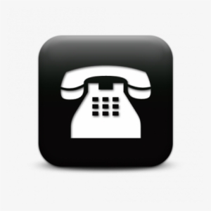 Linea Telefónica Fuera De Servicio - Phone Logo Png Black And White