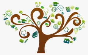 Knowledge Sharing - Educational Tree - 450x305 PNG Download - PNGkit