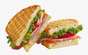Iron Grilled Sandwich Jamón - Sandwich Png