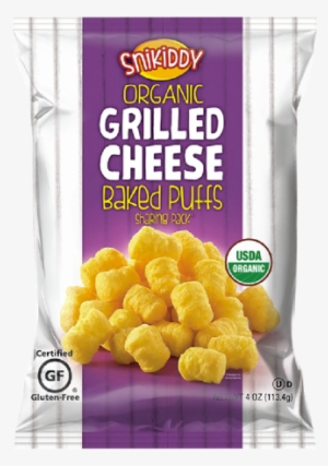 Snikiddy Organic Grilled Cheese Baked Puffs 4 Oz