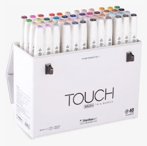 Shinhan Art Touch Twin Brush Marker Sets - Shinhan Touch Twin Brush Marker Set 48