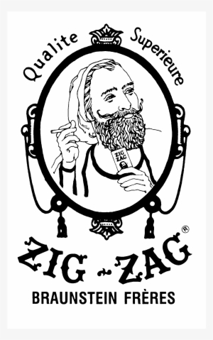 Zig Zag Logo Black And White - Orange Zig Zag Logo