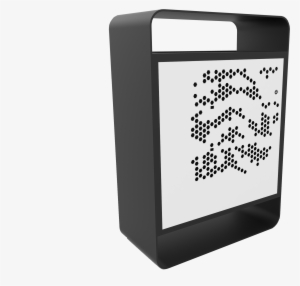 Zig Zag Litter Bin - Waste Container