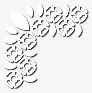 New Corner Frame Png - Line Art