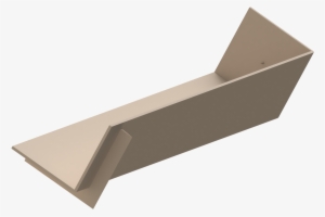 Our New Corner Design Uses A Plastic Insert To Hide - Plywood